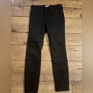 Madewell 9” High-Rise Skinny Jeans – Black | Size 26